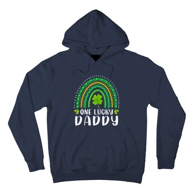 One Lucky Daddy Rainbow Saint Patrick's Day Dad Father Papa Hoodie