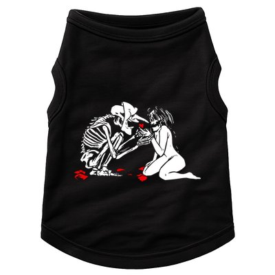 Occult Lover Death Card Goth Satanist Gothic Doggie Tank