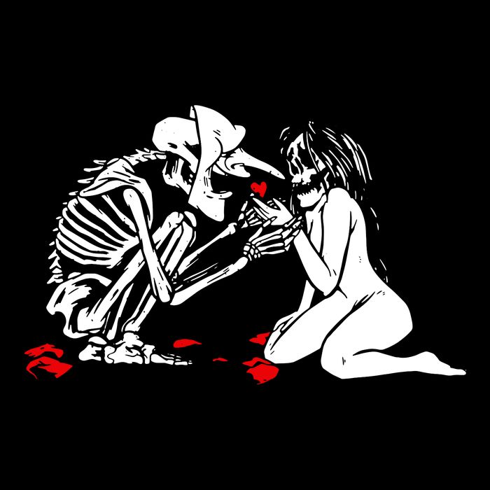 Occult Lover Death Card Goth Satanist Gothic Cooling Performance Crew T-Shirt