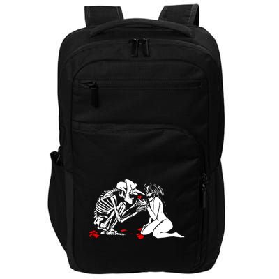 Occult Lover Death Card Goth Satanist Gothic Impact Tech Backpack