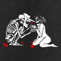 Occult Lover Death Card Goth Satanist Gothic Adult Drive Performance Visor