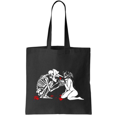 Occult Lover Death Card Goth Satanist Gothic Bag