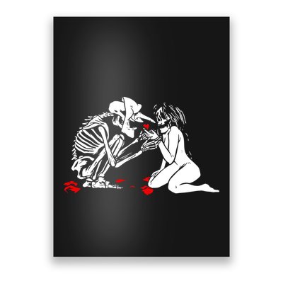 Occult Lover Death Card Goth Satanist Gothic Poster