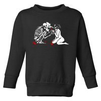 Occult Lover Death Card Goth Satanist Gothic Toddler Sweatshirt