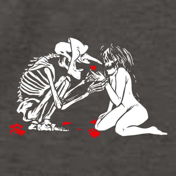 Occult Lover Death Card Goth Satanist Gothic Vector Backpack