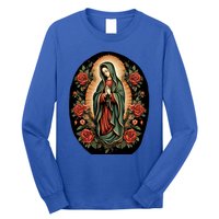 Our Lady De Guadalupe Sant Mary For Christians Catholics Long Sleeve Shirt