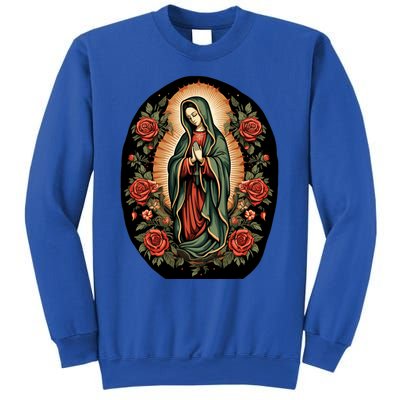 Our Lady De Guadalupe Sant Mary For Christians Catholics Sweatshirt