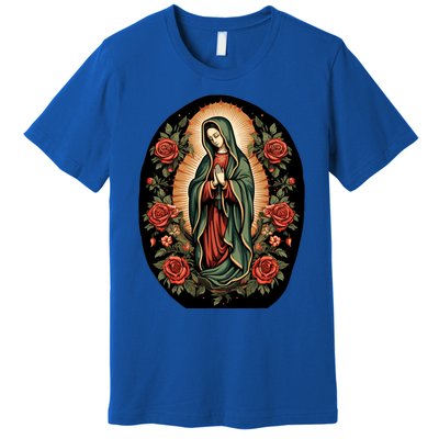 Our Lady De Guadalupe Sant Mary For Christians Catholics Premium T-Shirt