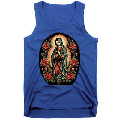 Our Lady De Guadalupe Sant Mary For Christians Catholics Tank Top