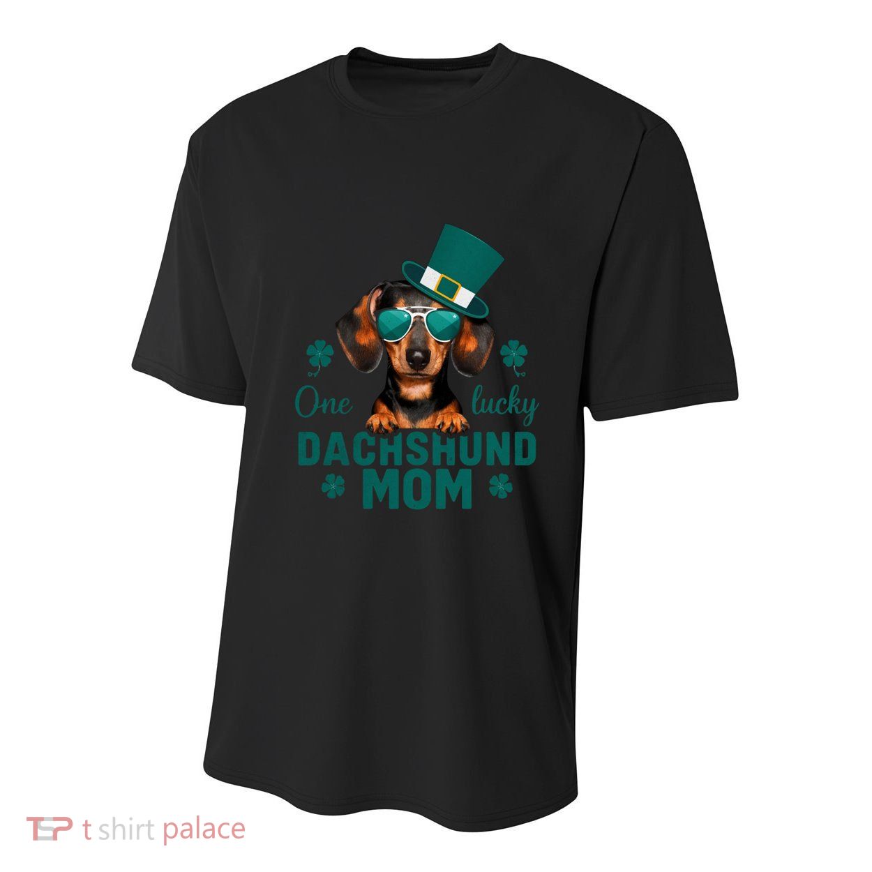 One Lucky Dachshund Mom Wiener Saint PatrickS Day Clover Gift Youth Performance Sprint T-Shirt