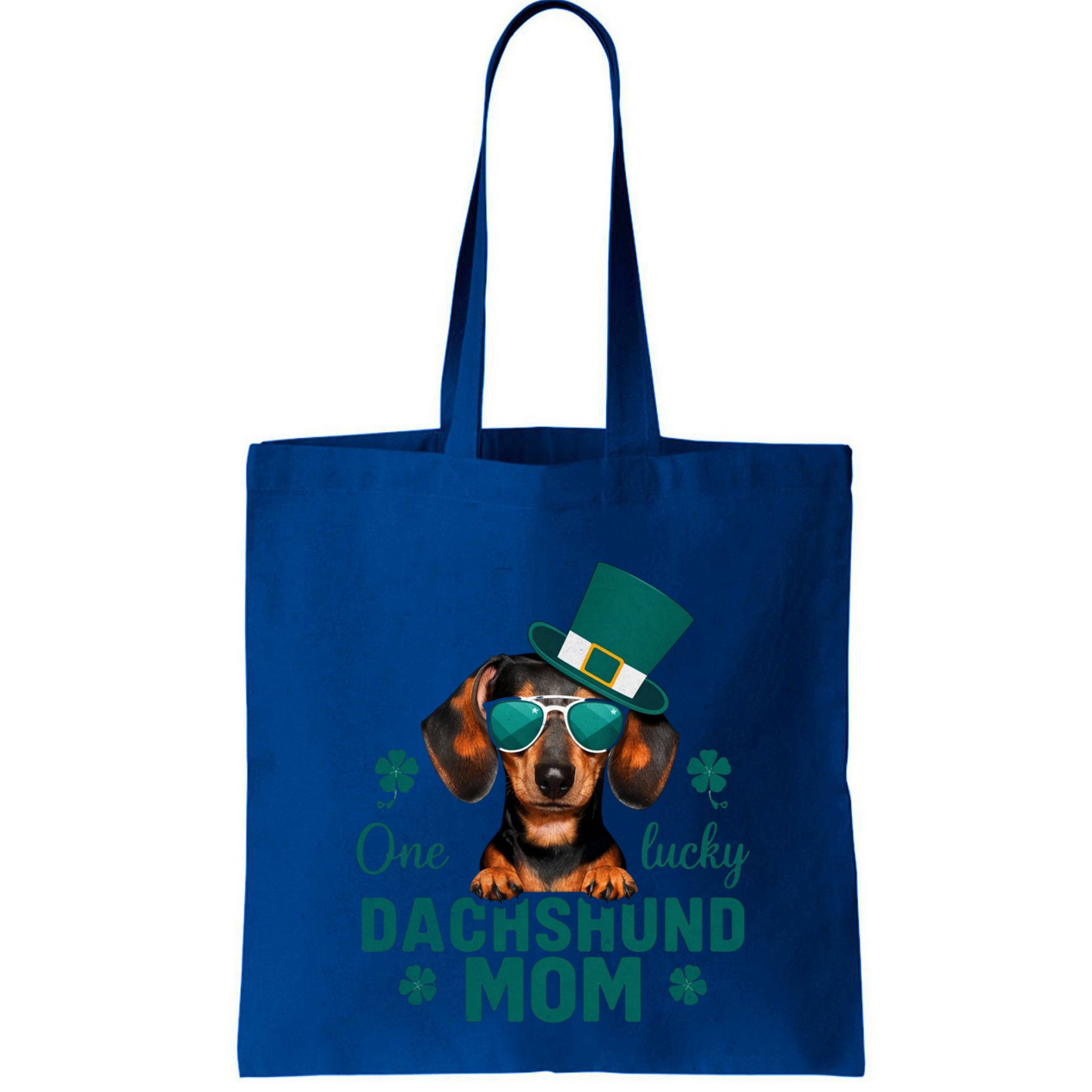 One Lucky Dachshund Mom Wiener Saint PatrickS Day Clover Gift Bag