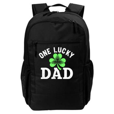 One Lucky Dad Father Funny Irish St PatrickS Day Daily Commute Backpack