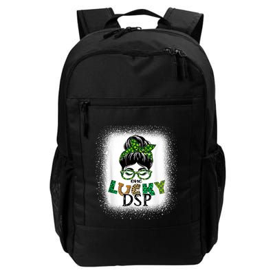One Lucky Dsp Direct Support Staff Bleached St PatrickS Day Daily Commute Backpack