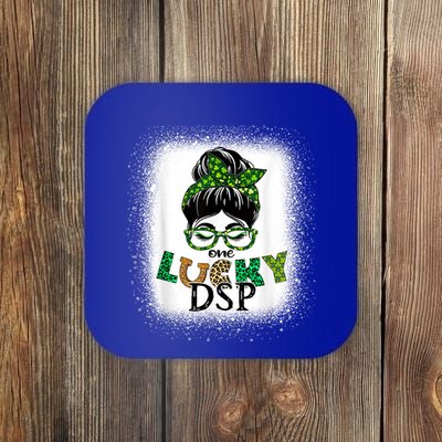 One Lucky Dsp Direct Support Staff Bleached St PatrickS Day Coaster