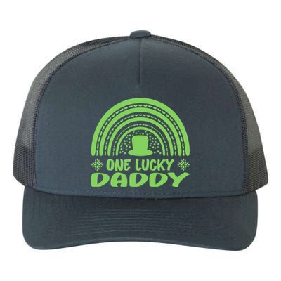 One Lucky Daddy Gift St Patrick's Day Funny For Daddy Funny Gift Yupoong Adult 5-Panel Trucker Hat