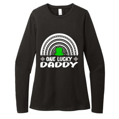 One Lucky Daddy Cool Gift St Patrick's Day Funny For Daddy Gift Womens CVC Long Sleeve Shirt