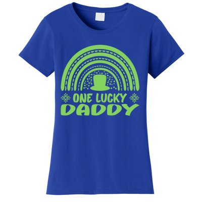 One Lucky Daddy Gift St Patrick's Day Funny For Daddy Gift Women's T-Shirt