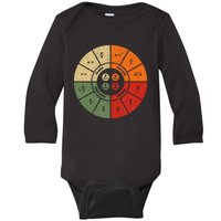 Ohms Law Diagram Electrical Electronics Engineer Baby Long Sleeve Bodysuit