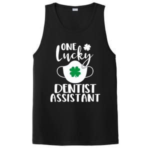 One Lucky Dentist Assistant St Patrick's Day Cute Gift PosiCharge Competitor Tank