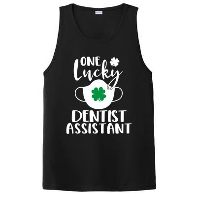 One Lucky Dentist Assistant St Patrick's Day Cute Gift PosiCharge Competitor Tank