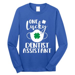 One Lucky Dentist Assistant St Patrick's Day Cute Gift Long Sleeve Shirt