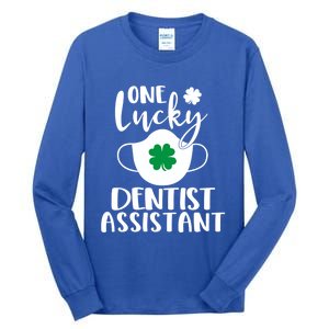 One Lucky Dentist Assistant St Patrick's Day Cute Gift Tall Long Sleeve T-Shirt