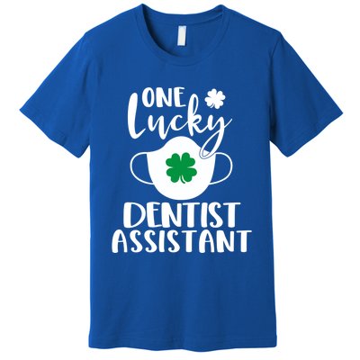 One Lucky Dentist Assistant St Patrick's Day Cute Gift Premium T-Shirt