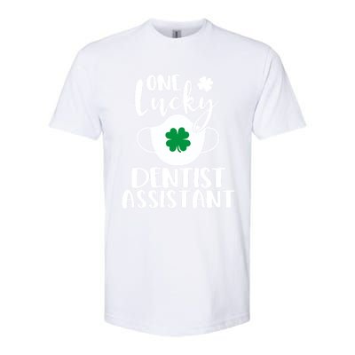 One Lucky Dentist Assistant St Patrick's Day Cute Gift Softstyle® CVC T-Shirt