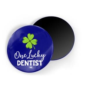 One Lucky Dentist Gift St Patricks Day Dental Office Cool Gift Magnet