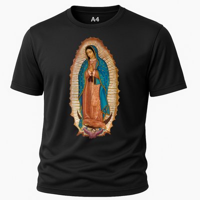 Our Lady De Guadalupe Sant Mary For Christians Catholics Performance Shirt