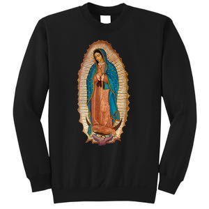 Our Lady De Guadalupe Sant Mary For Christians Catholics Sweatshirt