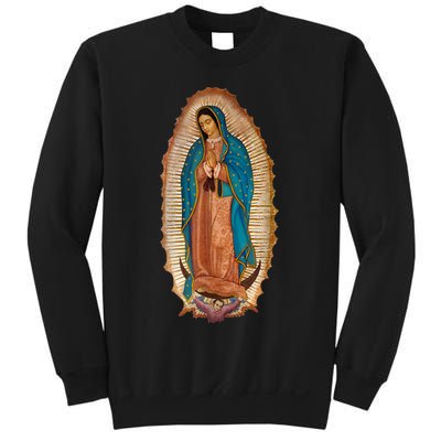 Our Lady De Guadalupe Sant Mary For Christians Catholics Sweatshirt