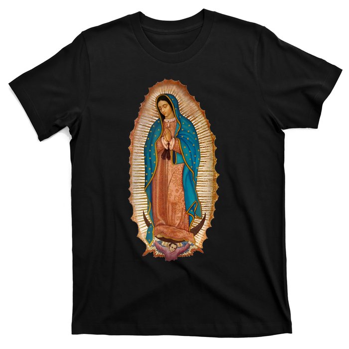 Our Lady De Guadalupe Sant Mary For Christians Catholics T-Shirt