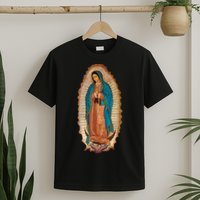 Our Lady De Guadalupe Sant Mary For Christians Catholics T-Shirt