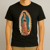 Our Lady De Guadalupe Sant Mary For Christians Catholics T-Shirt