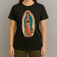 Our Lady De Guadalupe Sant Mary For Christians Catholics T-Shirt