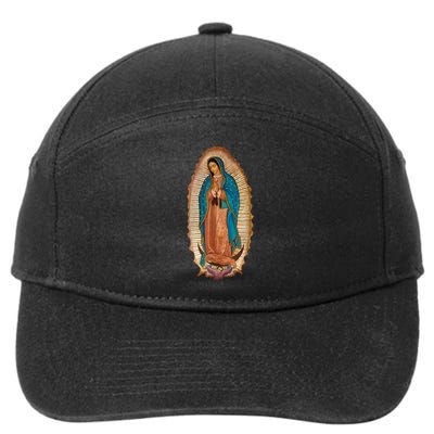 Our Lady De Guadalupe Sant Mary For Christians Catholics 7-Panel Snapback Hat