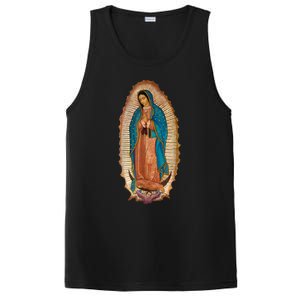 Our Lady De Guadalupe Sant Mary For Christians Catholics PosiCharge Competitor Tank