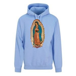 Our Lady De Guadalupe Sant Mary For Christians Catholics Unisex Surf Hoodie