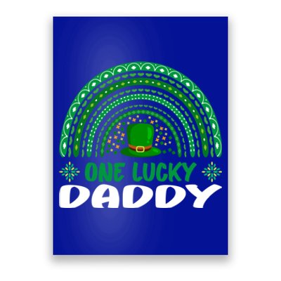 One Lucky Daddy Cute Gift St Patrick's Day Funny For Daddy Gift Poster