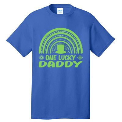 One Lucky Daddy Gift St Patrick's Day Funny For Daddy Gift Tall T-Shirt