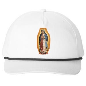 Our Lady De Guadalupe Mary Mother Of God Christian Catholics Rosary Snapback Five-Panel Rope Hat