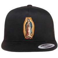 Our Lady De Guadalupe Mary Mother Of God Christian Catholics Rosary Flatbill Hat