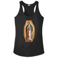 Our Lady De Guadalupe Mary Mother Of God Christian Catholics Rosary Ladies PosiCharge Competitor Racerback Tank