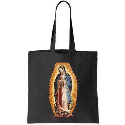Our Lady De Guadalupe Mary Mother Of God Christian Catholics Rosary Bag