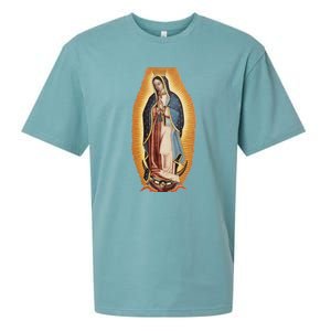 Our Lady De Guadalupe Mary Mother Of God Christian Catholics Rosary Sueded Cloud Jersey T-Shirt