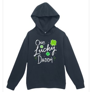 One Lucky Dad Matching St Patricks Day New Daddy Urban Pullover Hoodie