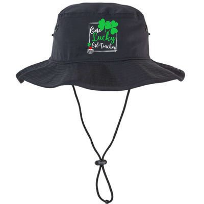 One Lucky Esl Teacher St Patricks Day Esl Teacher Gift Legacy Cool Fit Booney Bucket Hat