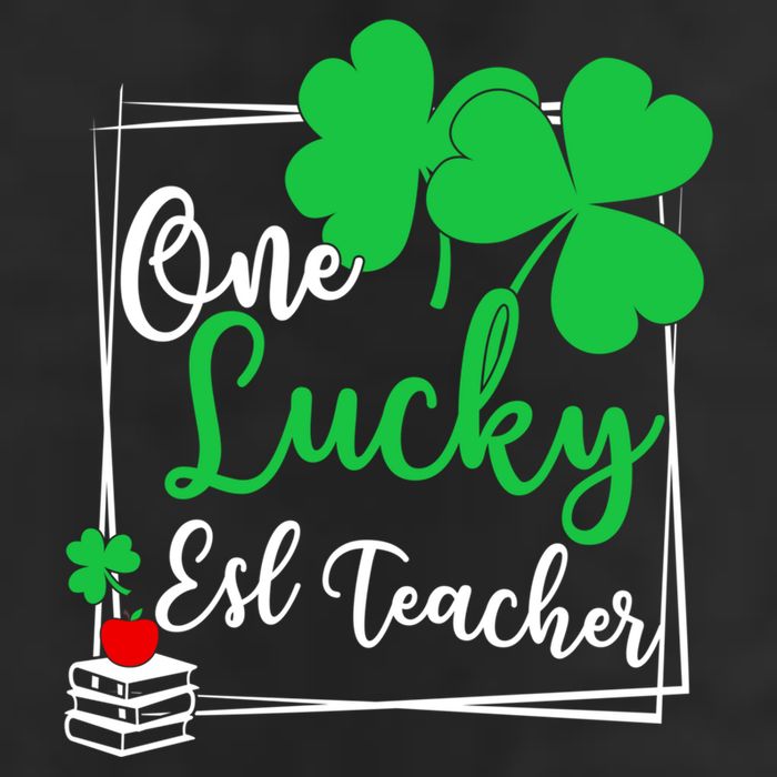 One Lucky Esl Teacher St Patricks Day Esl Teacher Gift 11oz C Handle Ceramic Mug