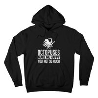 Octopus Lover Funny Octopus Quote Retro Hoodie